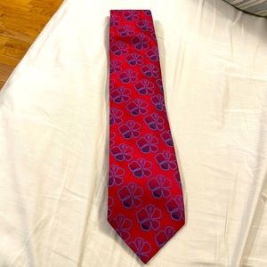 Vibrant red Zegna tie